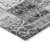 10' X 14' Gray Patchwork Washable Non Skid Indoor Outdoor Area Rug