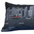 Homeroots Home Decor San Francisco Nighttime Skyline Lumbar Decorative Pillow, Black, 35 Inches