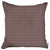 18" X 18" Red Houndstooth Zippered Handmade Polyester Throw Pillow Cover - 606114451891