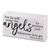 Plaque Cast Stone He Will Order Angels - 667665406358