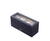 Faux Leather And Glass Four Section Watch Box With Metal Accents - 880016556414