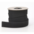 Plush elastic Black 1-1/4 in - 10 yards - 764083993993