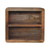 Solid Wood Carved Geometric Floating Nightstand - 880016624656