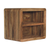 Solid Wood Carved Geometric Floating Nightstand - 880016624656