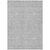 10' X 14' Silver Gray And Ivory Floral Washable Indoor Outdoor Area Rug - 608219126612