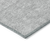 10' X 14' Silver Gray And Ivory Floral Washable Indoor Outdoor Area Rug - 608219126612