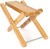 Wooden Guitar Foot Stool 3 Level Adjustable Leg Rest Classical Footrest - 810099496390