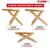 Wooden Guitar Foot Stool 3 Level Adjustable Leg Rest Classical Footrest - 810099496390