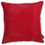 Set of Four 18" Red And White Merry Christmas Christmas Snowflakes Fabric Throw Pillow Covers