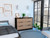 Modern Rustic Black and Natural Dresser - 808230120365