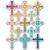 Sticker Prism Color Cross Collection - 603799754088