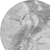 8' Gray And Silver Round Abstract Washable Indoor Outdoor Area Rug - 880016574838