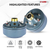 Compression Driver 600W Peak Aluminium Tweeter Diaphragm 16 Ohm Throat Twist Horn Speaker - 810047166870