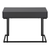 42" Gray and Black Wood and Metal Sled Computer Desk - 608219390105