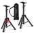 Speaker Stand Tripod Short Adjustable 36 Inch DJ Pole Mount Studio Monitor Stands - 810144134185