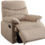 Light Microfiber Manual Recliner - 606114612742