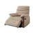 Light Microfiber Manual Recliner - 606114612742