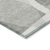 9' X 12' Linen And Gray Abstract Washable Indoor Outdoor Area Rug - 880016466645