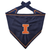 Illinois Tie Around Bandana - 849790206571