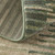 9' X 12' Green Ivory And Brown Abstract Distressed Area Rug - 880016426632