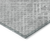 9' X 12' Gray And Silver Geometric Washable Indoor Outdoor Area Rug - 606114926078