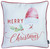 18"x18" Merry Christmas Printed Decorative Throw Pillow Cover - 4512839617107