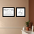 Set Of Two "Bathroom Rules" Black Framed Textual Art Wall Art - 608219239046