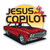 Sticker Jesus Is My Copilot Red Car - 603799705257