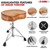 Drum Throne 4" Padded Guitar Stool Drummer Chair Adjustable Musician Seat - 810099496772