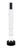 11" Silver Clear And Black Crystal Tabletop Taper Candlestick - 880016780772