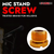 Mic Stand Adapter 5/8 Male to 3/8 Female Screw Thread Conversion Connector - 810144131108