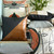 Homeroots Home Decor 18" x 18" in Black and Red Colod Abstract Zippered Handmade Polyester Throw Pillow Cover