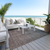 8' X 10' Gray Charcoal And Brown Ombre Washable Indoor Outdoor Area Rug