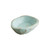 6" Light Blue Solid Wood Oval Dough Bowl - 880016614145
