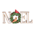 Christmas Figurine Cardinals Noel Wreath - 603799703536