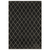 7' X 10' Charcoal And Ivory Trellis Area Rug - 608219105143