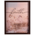 Framed Wall Art Now Faith Is Confidence - 603799705707
