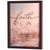 Framed Wall Art Now Faith Is Confidence - 603799705707