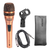 XLR Microphone Dynamic Mic Karaoke Singing Studio Microfono Handheld Mics - 810047160915