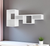 Wood Wall Mounted Cubby Shelf - 880016527377