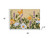 18" X 30" Brown Green And Orange Floral Outdoor Coir Door Mat - 880024781693
