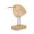 Wood Iron Bird Abstract Tabletop Sculpture - 880024746395