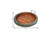 15" Natural And Turquoise Solid Wood Handmade Round Serving Tray With Handles - 880024560052