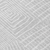 8' Silver And Ivory Round Geometric Washable Indoor Outdoor Area Rug - 608219094218