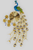 Metal Silent Analog Peacock Novelty Wall Clock - 880024809359