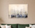 Sailboats in Fog White Floater Frame Print Wall Art - 606114986751