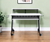 47" White and Black Computer Desk - 606114864110