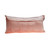 Quilted Velvet Pink Lumbar Throw Pillow - 808230112018