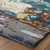 8' X 10' Blue And Gray Abstract Hand Tufted Area Rug - 608219093990