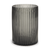 Cylinder Ribbed Glass Table Vase - 880016650235
